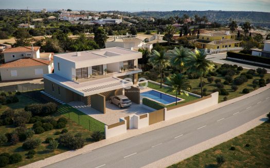 Plot in Luz with approved project for Villa with pool.