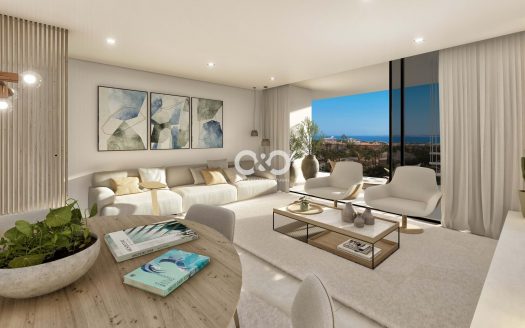 Impresionante apartamento de 2 dormitorios en Quinta Heights, cerca de Carvoeiro.