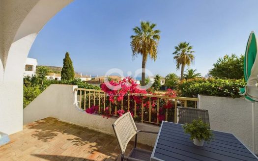 Appartement met 2 slaapkamers, achtertuin en uitzicht op zee in Praia da Luz