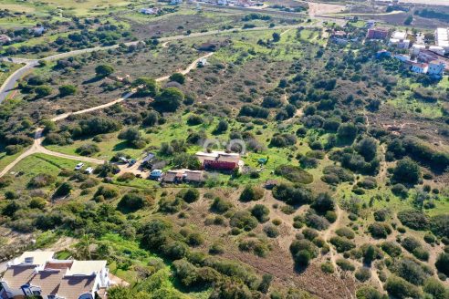 Prime Unique plot with impressive sea views by the Meia praia beach Lagos , with planning permission to build-