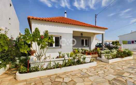 2 typische villa’s in de Algarve met bijgebouw en garage (2 minuten lopen van het strand van Tonel)