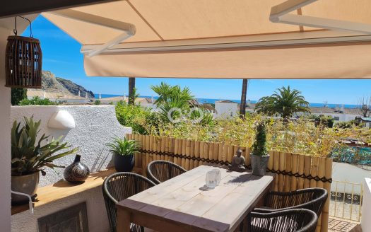 Apartamento na Praia da Luz com Terraço