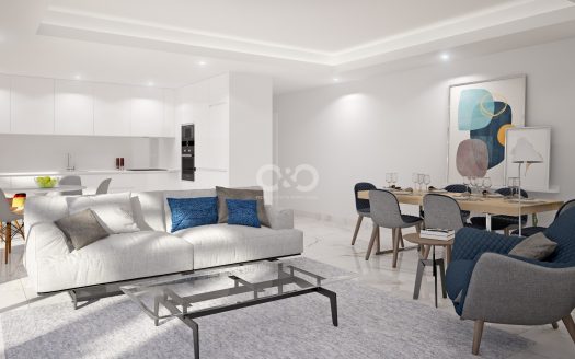 Apartamentos de 3 dormitorios con piscina en la azotea