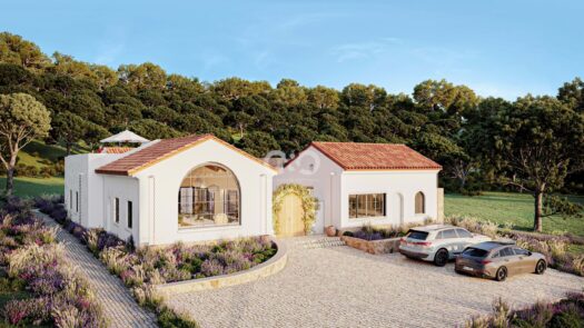 2,8 Hectares de Terreno com licença de construção e projeto a 5 minutos do centro da Luz