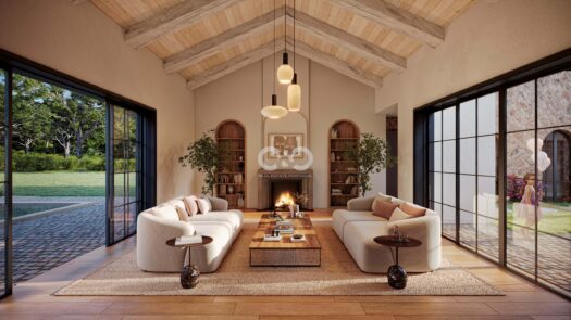 2,8 Hectares de Terreno com licença de construção e projeto a 5 minutos do centro da Luz