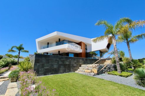 Brand new luxury contemporary villa with pool.