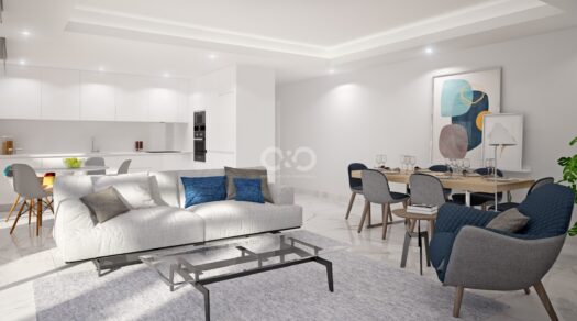 3 bedroom apartments with roof top swimming pool
