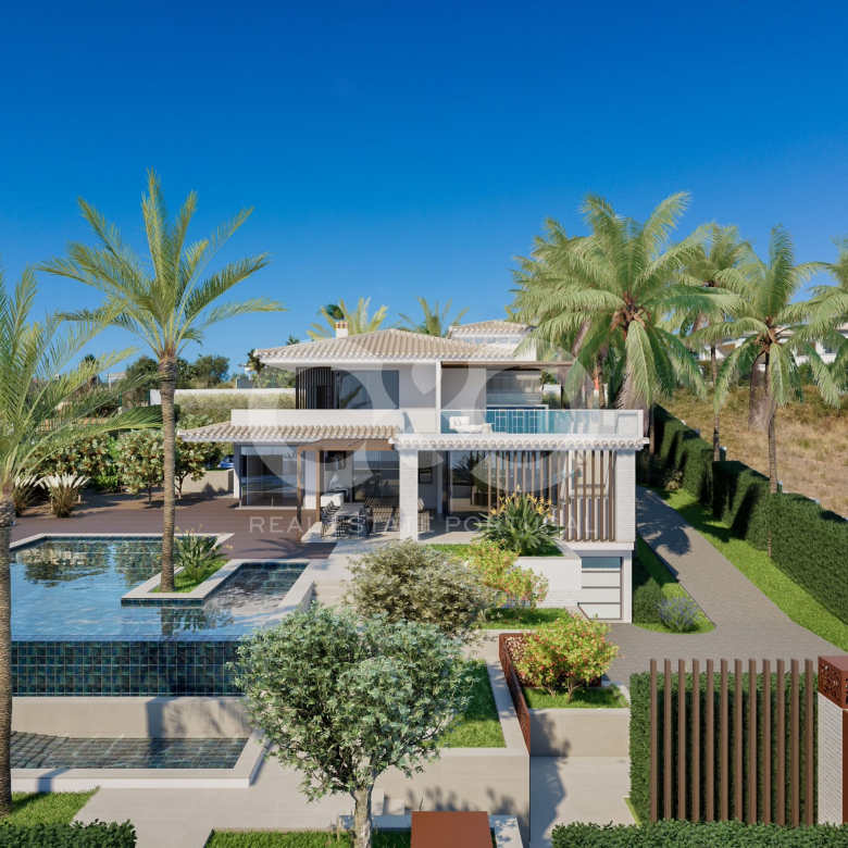 Luxusvilla mit 4 Schlafzimmern und Meerblick in Porto de Mós, Lagos